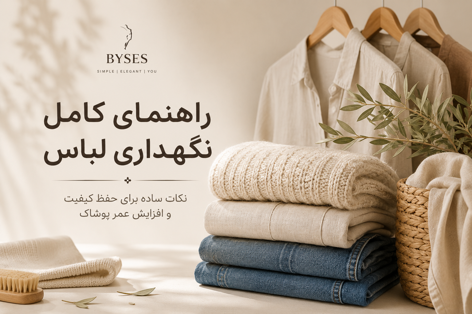 راهنمای کامل نگهداری لباس؛ چگونه عمر لباسهای خود را افزایش دهیم؟